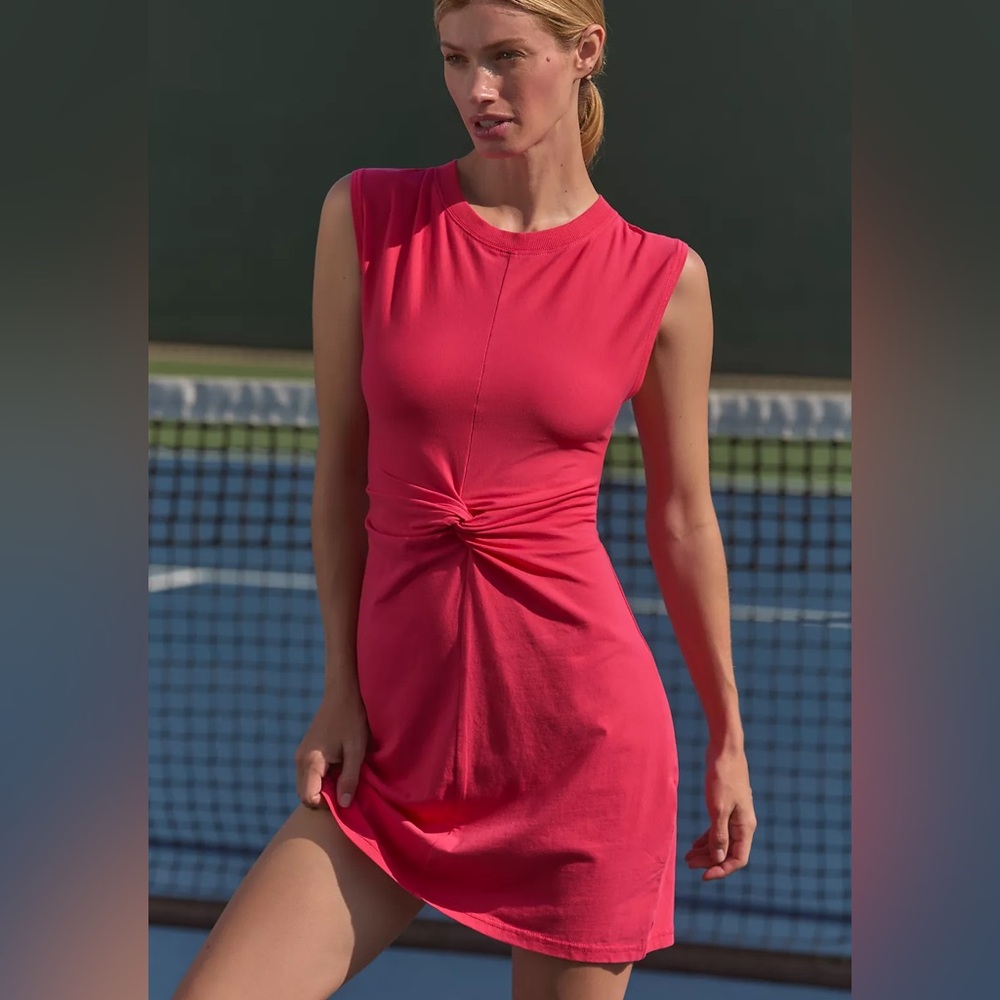 Daily Practice Twist-Front Mini Dress - Picture 5 of 9